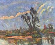 Paul Cezanne, Ufer der Oise